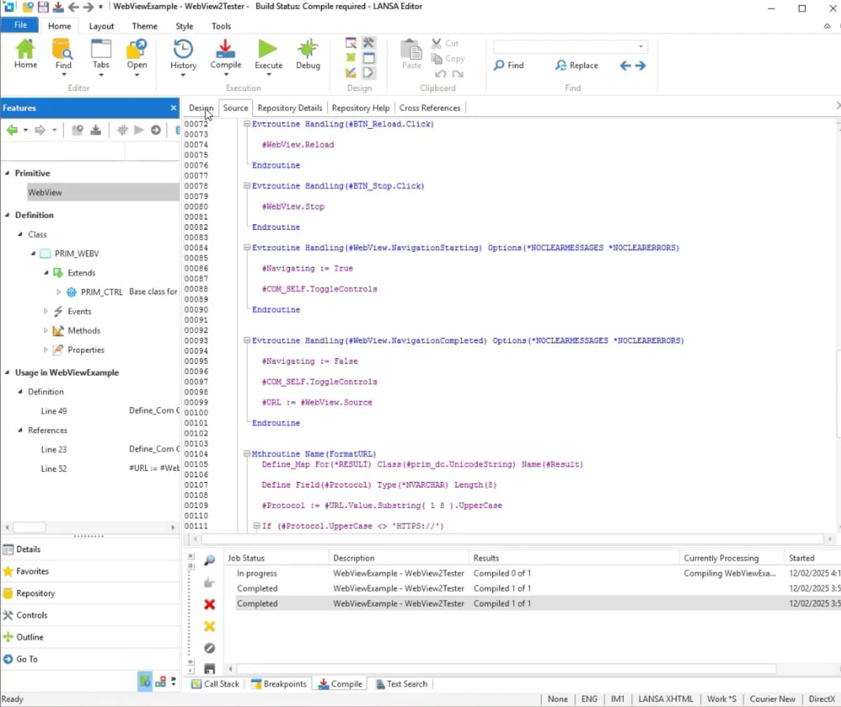 Embedded Web in Windows Applications