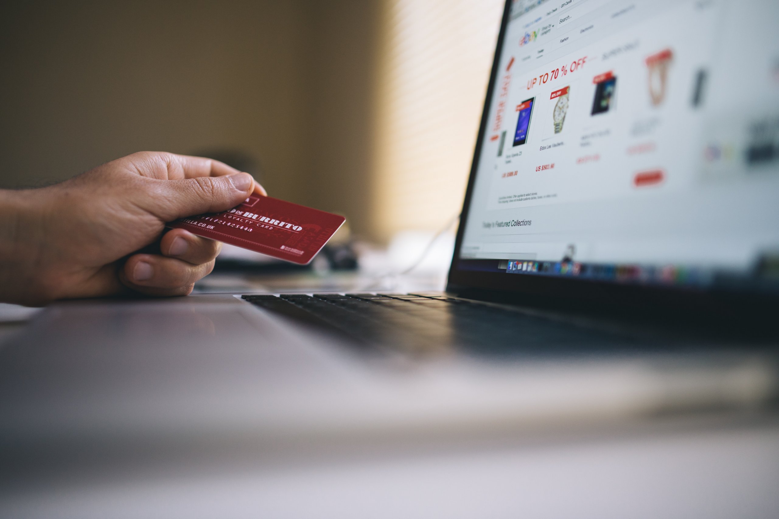 pexels-negative-space-34577-scaled laptop screen displaying e-commerce
