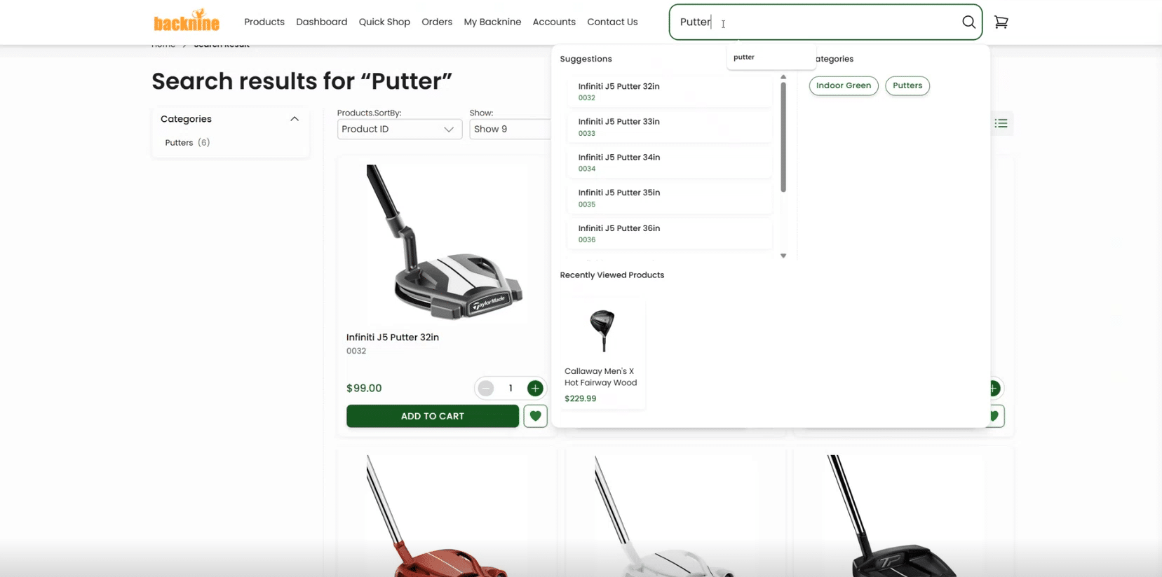 eCommerce Search