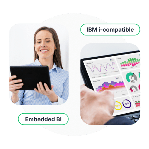 LANSA BI 9.14 is IBM i-compatible and built with expanded APIs for embedded analytics